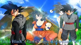 ¿Que hubiera pasado si Goku mujer se enamora de Goku black?
