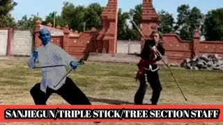 Triple Stick | Sanjiegun | Three section Staff IKS PI KERA SAKTI 😍😍😍