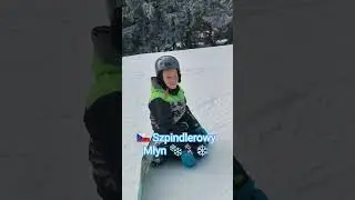 🇨🇿 Szpindlerowy Młyn🏂 #shorts #ytshorts #Snowboard #snowboarding #winter #travel #turystyka #zima