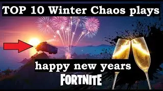 🎆 TOP 10 NEW YEAR&rsquo;S Fireworks PLAYS OF THE WEEK | Winter Fortnite Moments ❄️ #newyearseve #fortnite