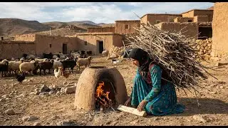 Nomadic Family Moving Camp in the Iranian Desert | Real Life Survival Documentary