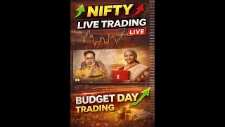 Budget Day NIFTY Live Trading 📊 | Volatility, Levels & Safe Entries