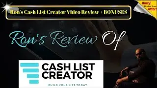 Cash List Creator Video Review