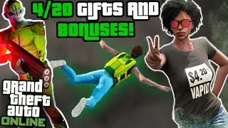 GTA Online 4/20 Special Bonuses And Gifts! HIGH FLYER PARACHUTE BAG, 2X ON CAYO PERICO LOOT & MORE!