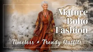 Boho Chic Over 50: Stylish & Confident Outfit Ideas for Mature Free Spirits