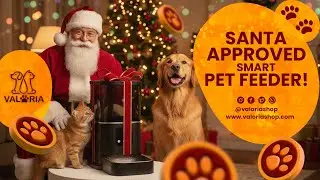 Smart Automatic Pet Feeder &ndash; 40% Off Christmas Sale for Happy & Healthy Pets!