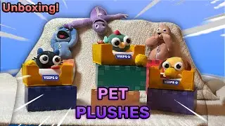 Распаковываю мои плюшевые игрушки YEEPS PET! 😱