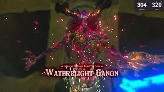 Link vs Waterblight Ganon: Boss Fight CLEARED! ⚔️💧 (Zelda BOTW)
