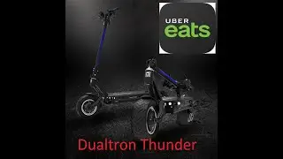 Dualtron Thunder MAking Money -Uber Eats - GoPro 7 Black