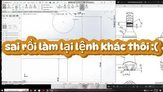 Ng&agrave;y 1 thực chiến vẽ chai Coca CoLa #solidworks #solidworkstutorial #solidworksbeginnerstutorials