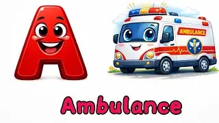 ABC Vehicles Phonics Song 🚗 | Learn Letters with Cars 🚗🚑✈️