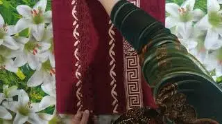 Turning an old face towel into a new hand towel || Превращаем старое полотенце в новое полотенце