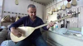 Hasan Genç Nalın Dilber alıcı saz evi 47 tekne oyma dut divan bağlama