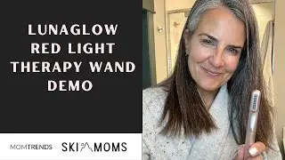 Lunaglow Red Light Therapy Wand for at Home Facials
