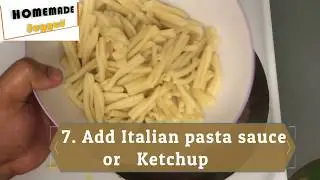Desi - Style veggie Pasta | how to make Indian style veggy  Pasta in indian version in 8 Steps