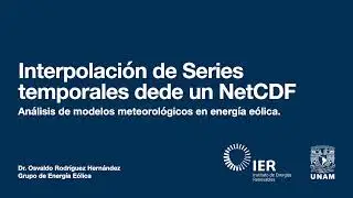Sesi&oacute;n 12 - Interpolaci&oacute;n de series temporales a partir de NetCDF