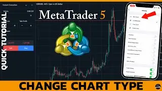 Как изменить тип графика в MetaTrader 5 | Учебное пособие для начинающих по MT5