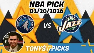 Minnesota Timberwolves vs Utah Jazz Pick 1/20/26 NBA Pick Prediction