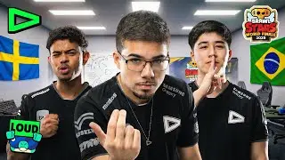 É HORA DO MUNDIAL! LOUD BRAWL STARS na SUÉCIA!