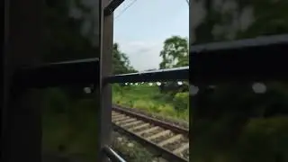 Train + rain WhatsApp status