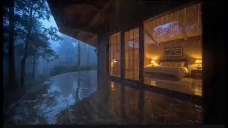 Fall Asleep in 5 Minutes with Soft Rain Sounds | Natural White Noise for Deep Sleep