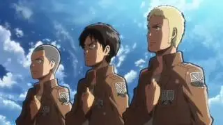 Shingeki no Kyojin- Stationary Guard's vs Titan's- Battel of Trost