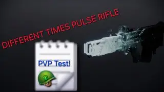  DIFFERENT TIMES PULSE RIFLE Destiny 2