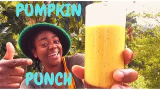 Authentic PUMPKIN PUNCH - How to make Healthy Pumpkin Punch
