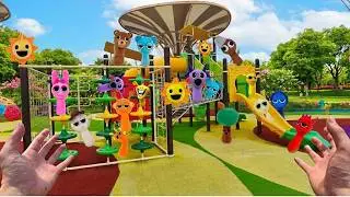😲☀️ Lost Sprunki Everywhere! Can You Find Them All at the Magic Park? 🛝✨