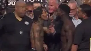(WOW!!!) Tank Davis & Frank Martin INTENSE FACEOFF at Weigh-In