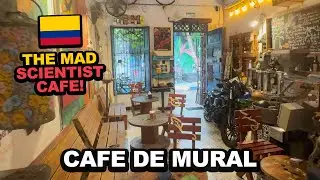 🇨🇴 CAFE DE MURAL | CARTAGENA'S MAD SCIENTIST CAFE! 🇨🇴