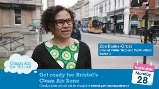 Cleaner air with Bristol's Clean Air Zone