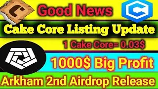 একটি সুখবর arkham 2nd offer ongoing. Cakecore New Listing Update