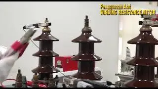 Cara mengukur tahanan belitan trafo dengan menggunakan Winding Resistance Meter (WRM) Merk Vanguard
