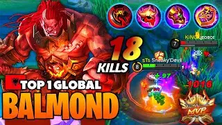 18 Kills Balmond New Revamped and Best Damage | Build top 1 global -  MLBB