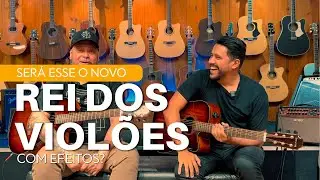 O REI DOS VIOLÕES COM EFEITOS ? Benson Edx 500 Koa
