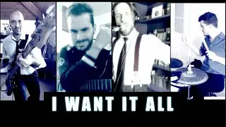 Queen - I Want It All | Virtual Band | CELLO vs GUITAR + Christian Bruni & LiUK