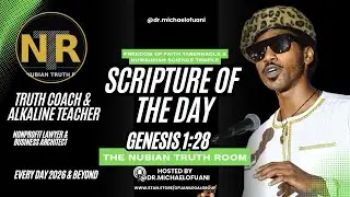 SCRIPTURE OF THE DAY - Genesis 1:28 - The importance of being fruitful & multiplying by Dr. Michael