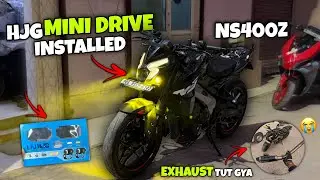 НАКОНЕЦ-ТО УСТАНОВЛЕН МИНИ-ПРИВОД HJG В NS400Z 😍 | ВЫХЛОП ТУТ ГЫА | @DSGVLOGS007