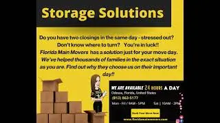Storage Soluation Florida main movers