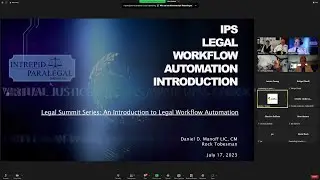 2023 Legal Summit Series An Introduction to Legal Workflow Automation