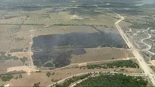 Flower Mound Fire Department contains large grass fire