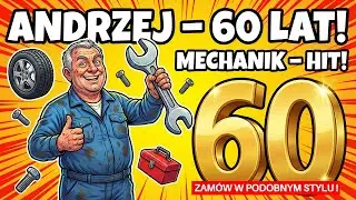 Andrzej Mechanik – 60 lat | Piosenka na urodziny | Spersonalizowany prezent (Przykład)