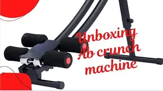 UNBOXING ZELUS Ab Workout Equipment for Home Gym, Ab Machine.