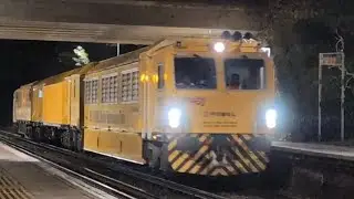 Network Rail Mobile Maintenance Train&nbsp; at goring by sea