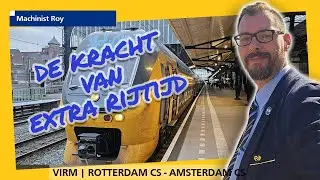 Cabview | NS | VIRM | Intercity | Rotterdam CS - Amsterdam CS | Defect Spoor | Vertraging inlopen