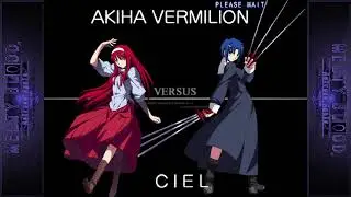 Melty Blood Actress Again Current Code Arcade Mode (Akiha Vermillion)