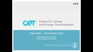 Sustainable logistics in Norwegian cities - the Cityfreight project