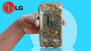 I found a very Dirty lg Phone and Restore it | Restoration of a abandoned Mobile Phone