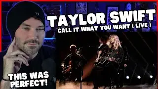 Metal Vocalist Reacts - Taylor Swift - Call It What You Want LIVE